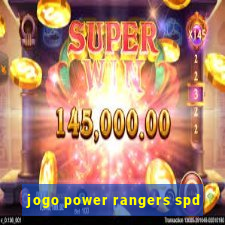 jogo power rangers spd